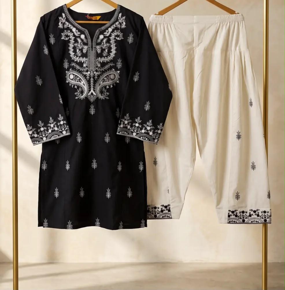 Mushq Black 2Piece Cotton Cord Set