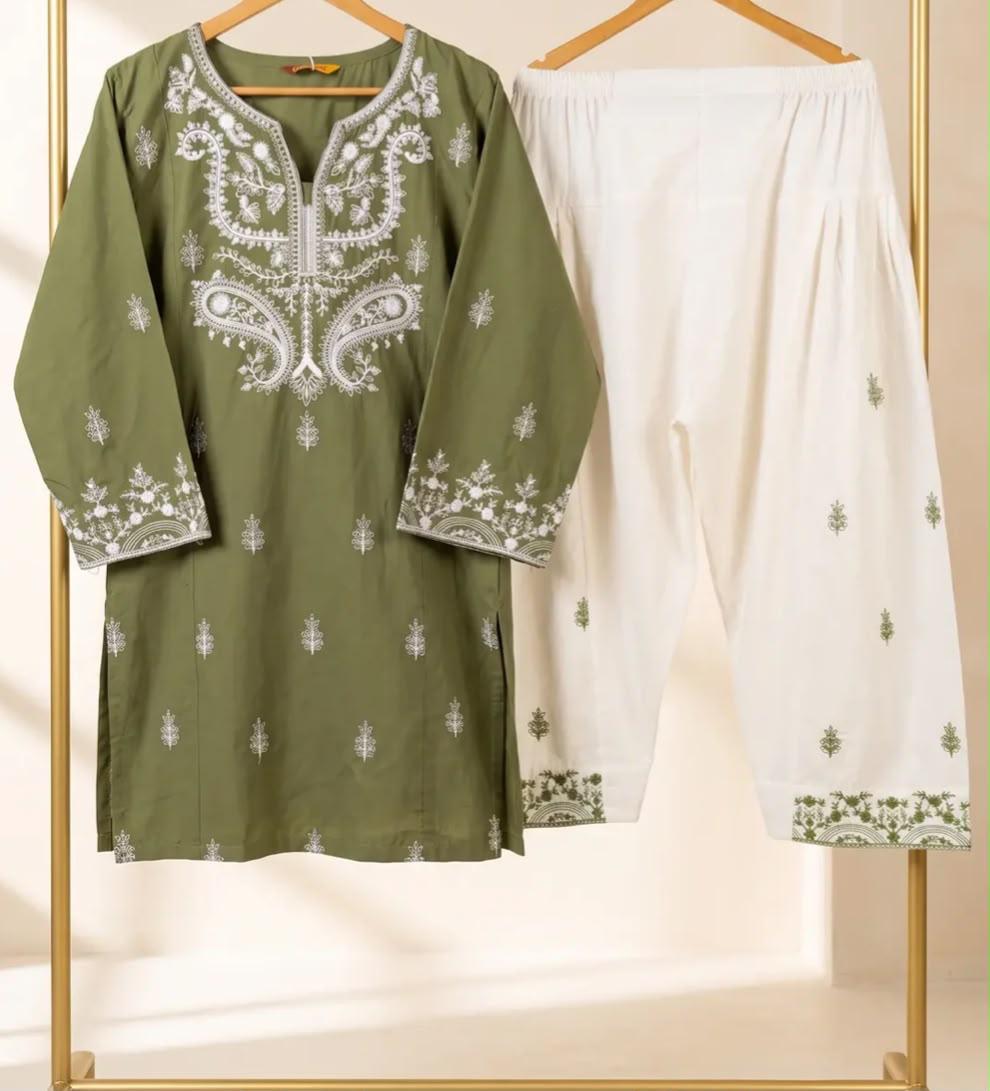 Mushq Sage Green 2 Piece Cotton cord set